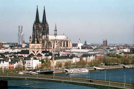 the cathedral of Cologne